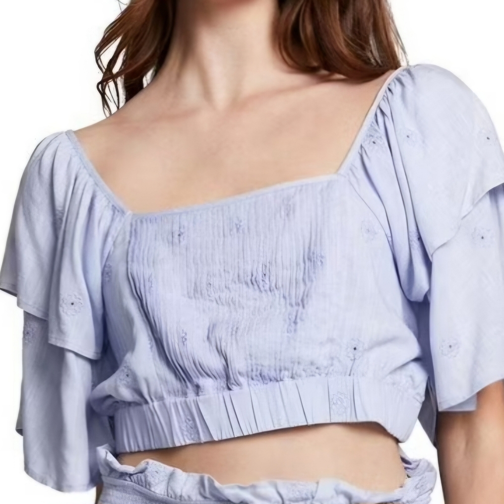 Chaser flutter sleeve top